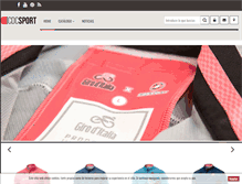 Tablet Screenshot of cdc-sport.com